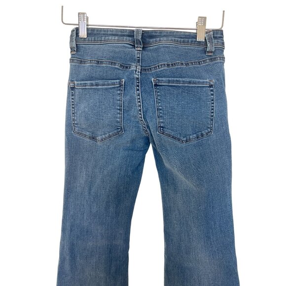 Free People Wide Leg Jeans - Picture 3 of 4